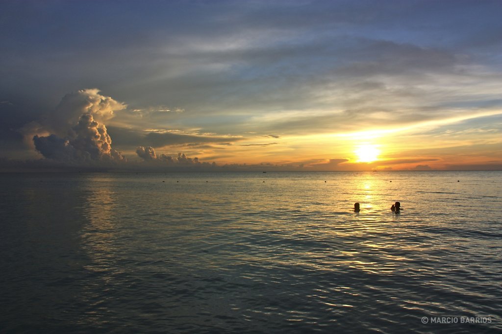 Sunset in West Bay