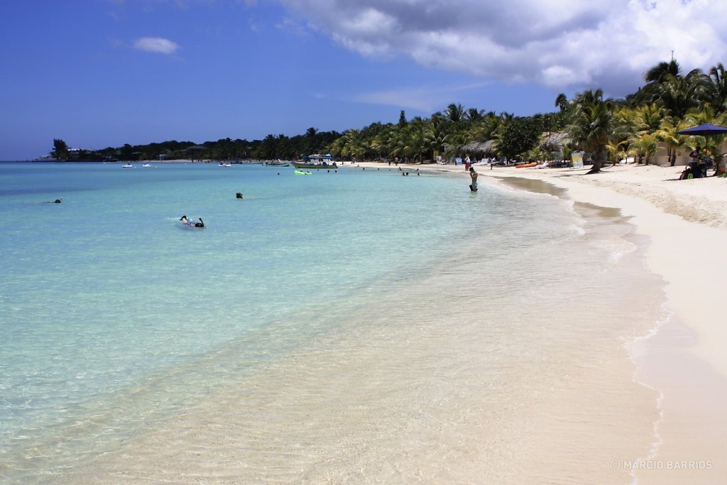 West Bay beach