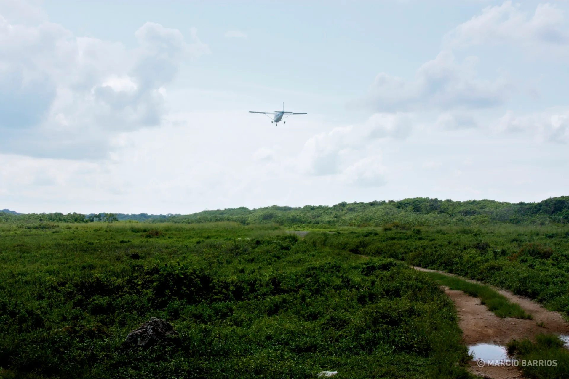 View of northern Utila