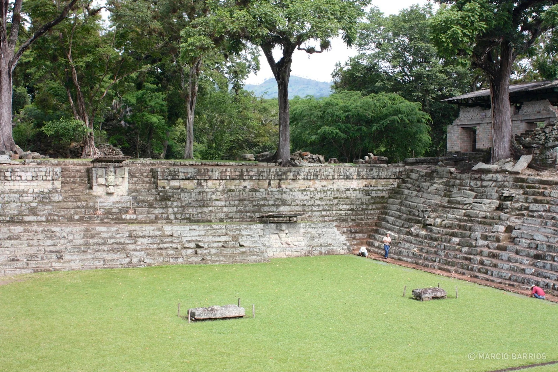 The West Court of Copán
