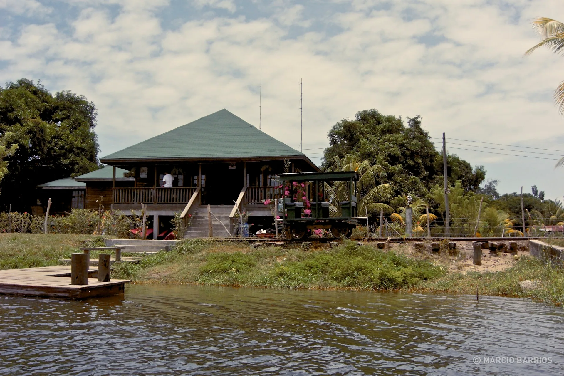 Main building of the Wildlife Refuge of Cuero y Salado